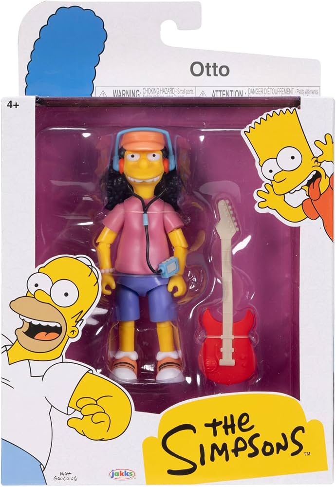Jakks Pacific The Simpsons Otto Action Figure