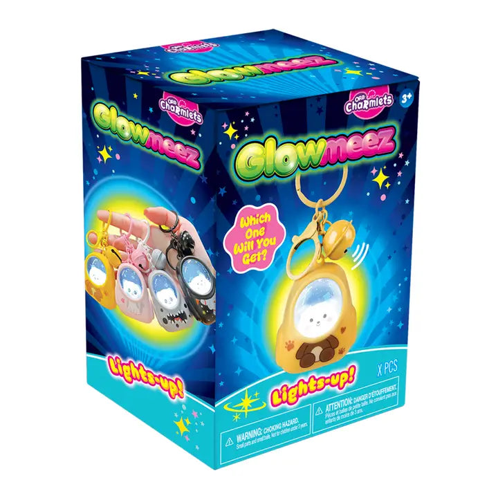 Orb Charmlets Glowmeez Light Up Mystery Key Chain