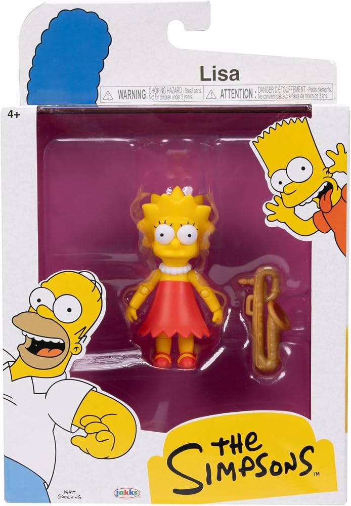 Jakks Pacific The Simpsons Lisa Action Figure
