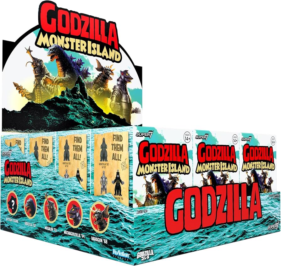 Super7 Godzilla Monster Island Blind Box