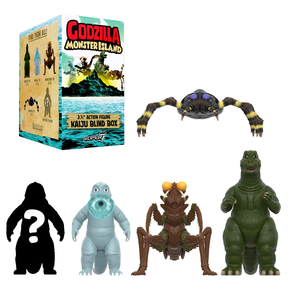 Super7 Godzilla Monster Island Kaiju Blind Box