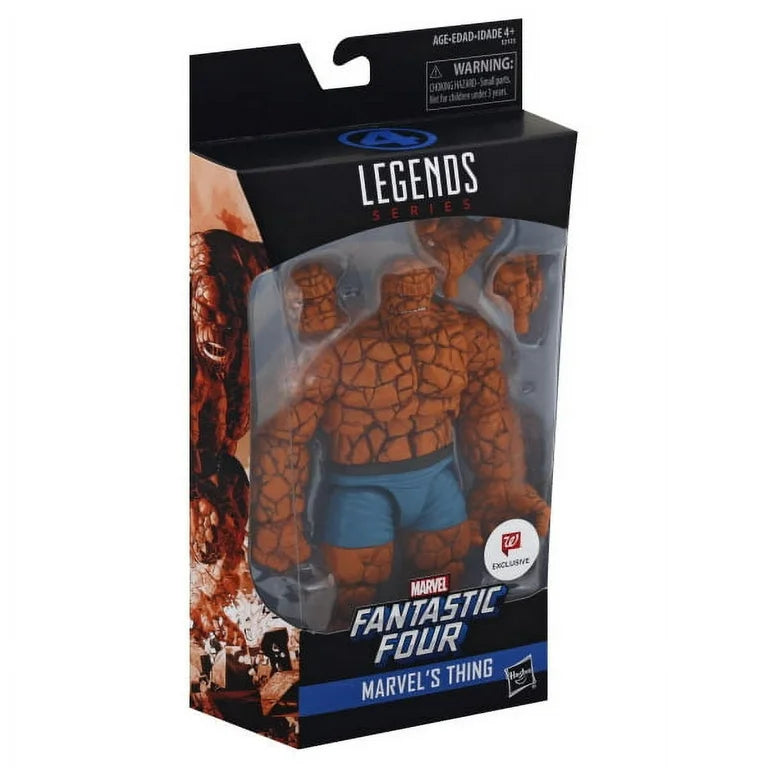 Marvel Legends Fantastic Four Marvels Thing Walgreens Exclusive Action Figure