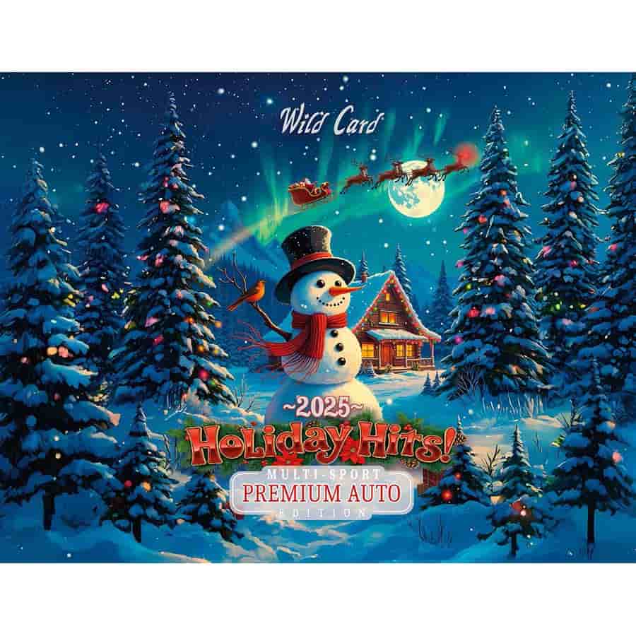 Wild Card 2025 Holiday Hits Multi-Sport Premium Auto Edition Box