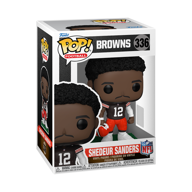 Funko POP! Cleveland Browns Shedeur Sanders Vinyl Figure #336