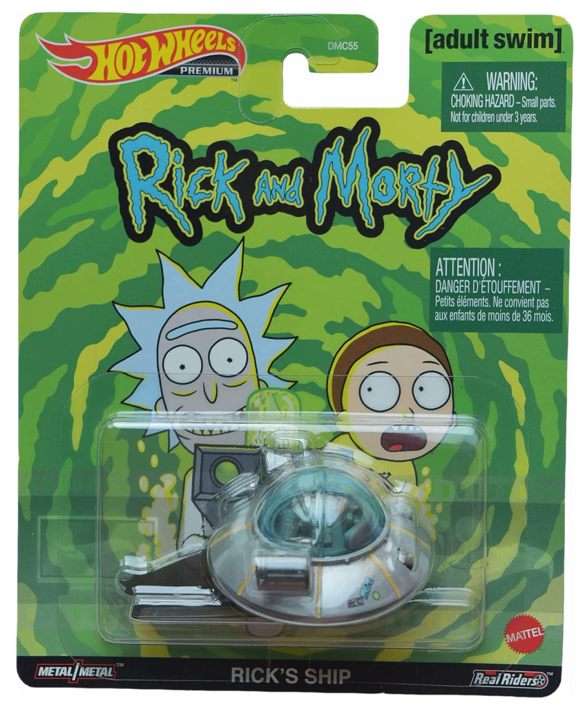 Hotwheels Premium Rick And Morty Rick’s Ship