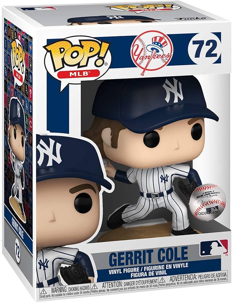 Funko POP! New York Yankees Gerrit Cole Vinyl Figure #72