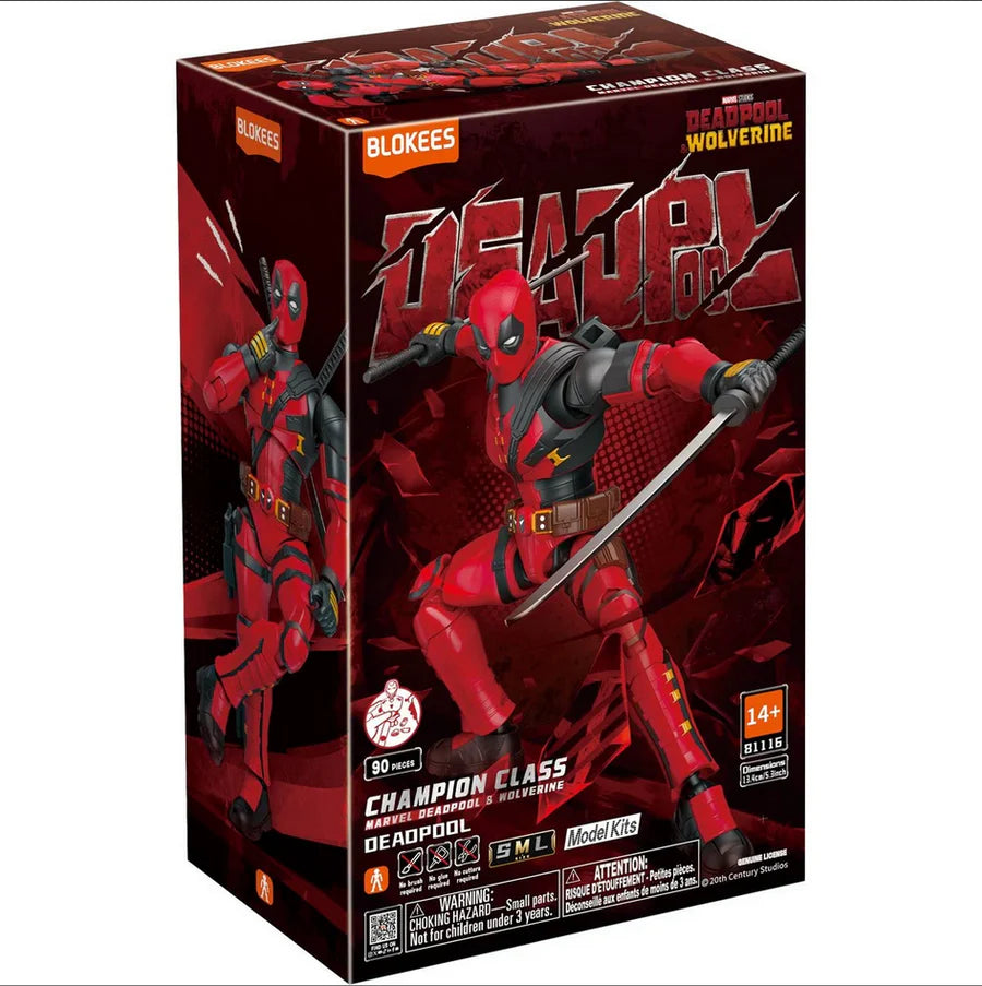 Blokees Marvel Champion Class Deadpool Model Kit