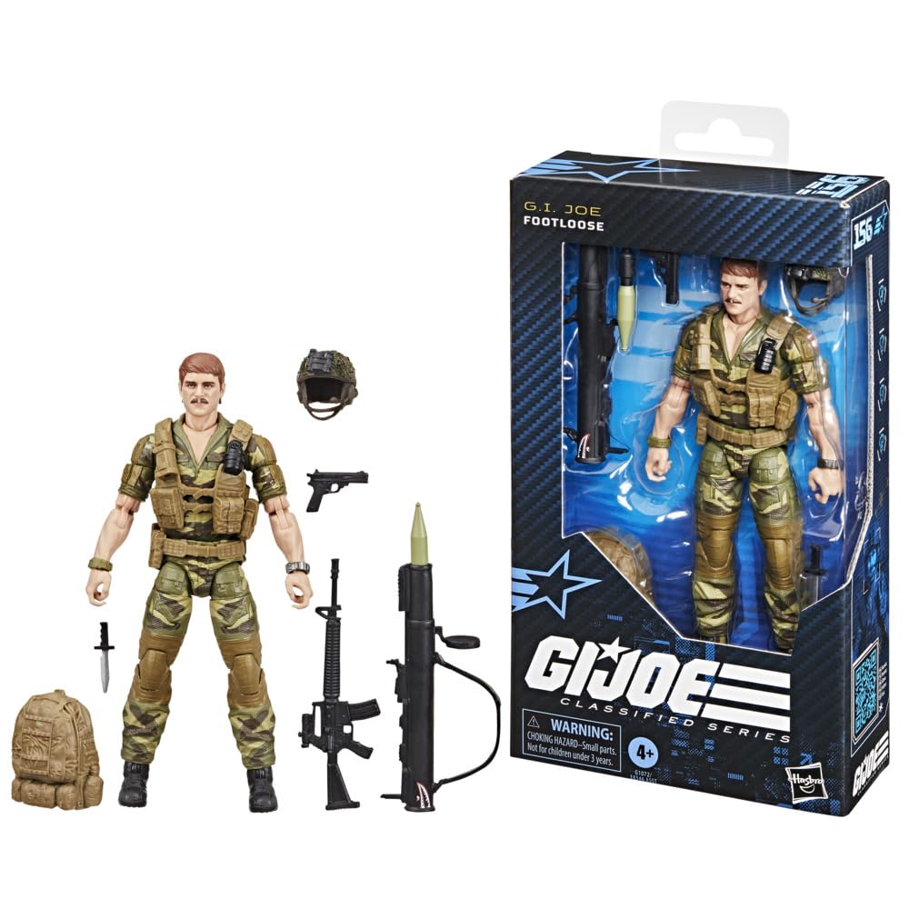 G.I. Joe Classified Series Footloose Action Figure Hasbro
