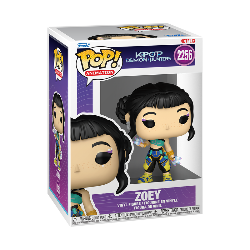 Funko POP! K-POP Demon Hunter Zoey Vinyl Figure # 2256