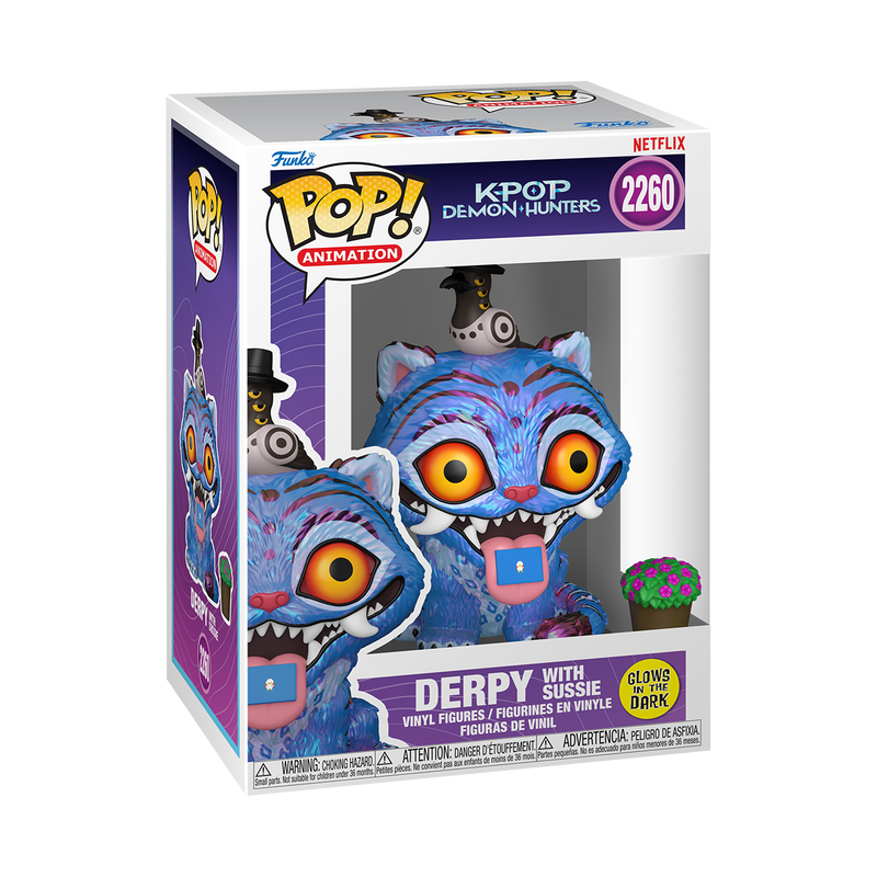 Funko POP! K-POP Demon Hunter Derpy With Sussie Vinyl Figure # 2260