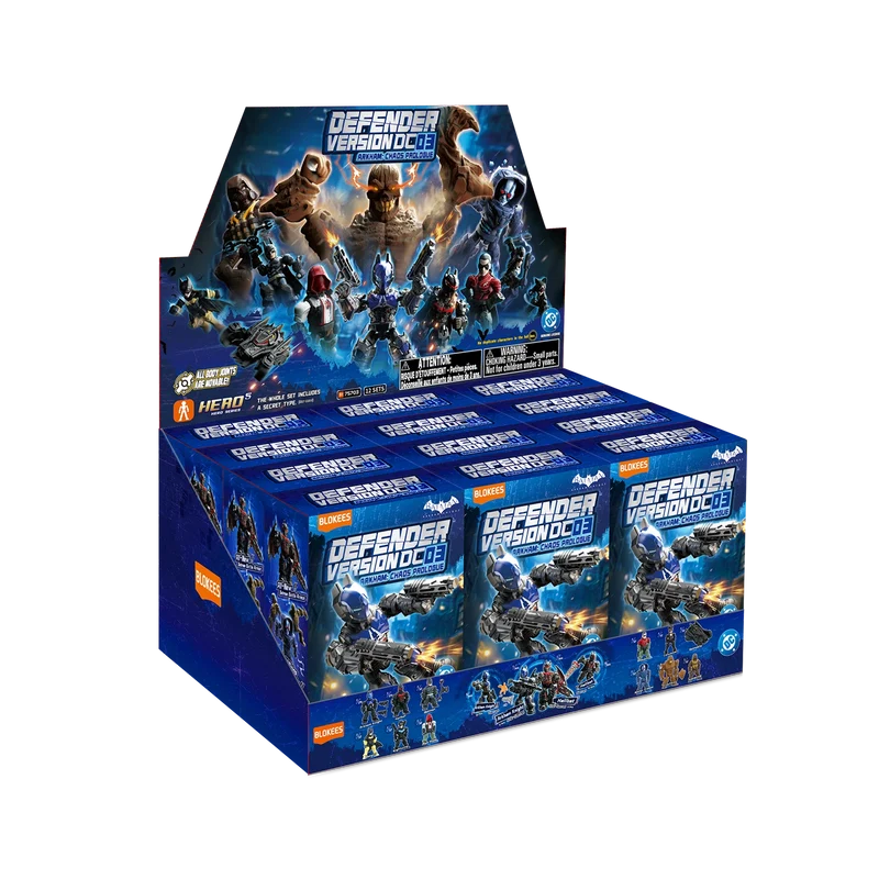 Blokees DC Defender Version 03 Arkham Chaos Prologue Mystery Box