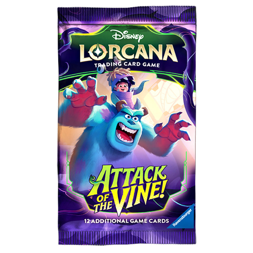 Disney Lorcana Attack Of The Vine Booster Pack