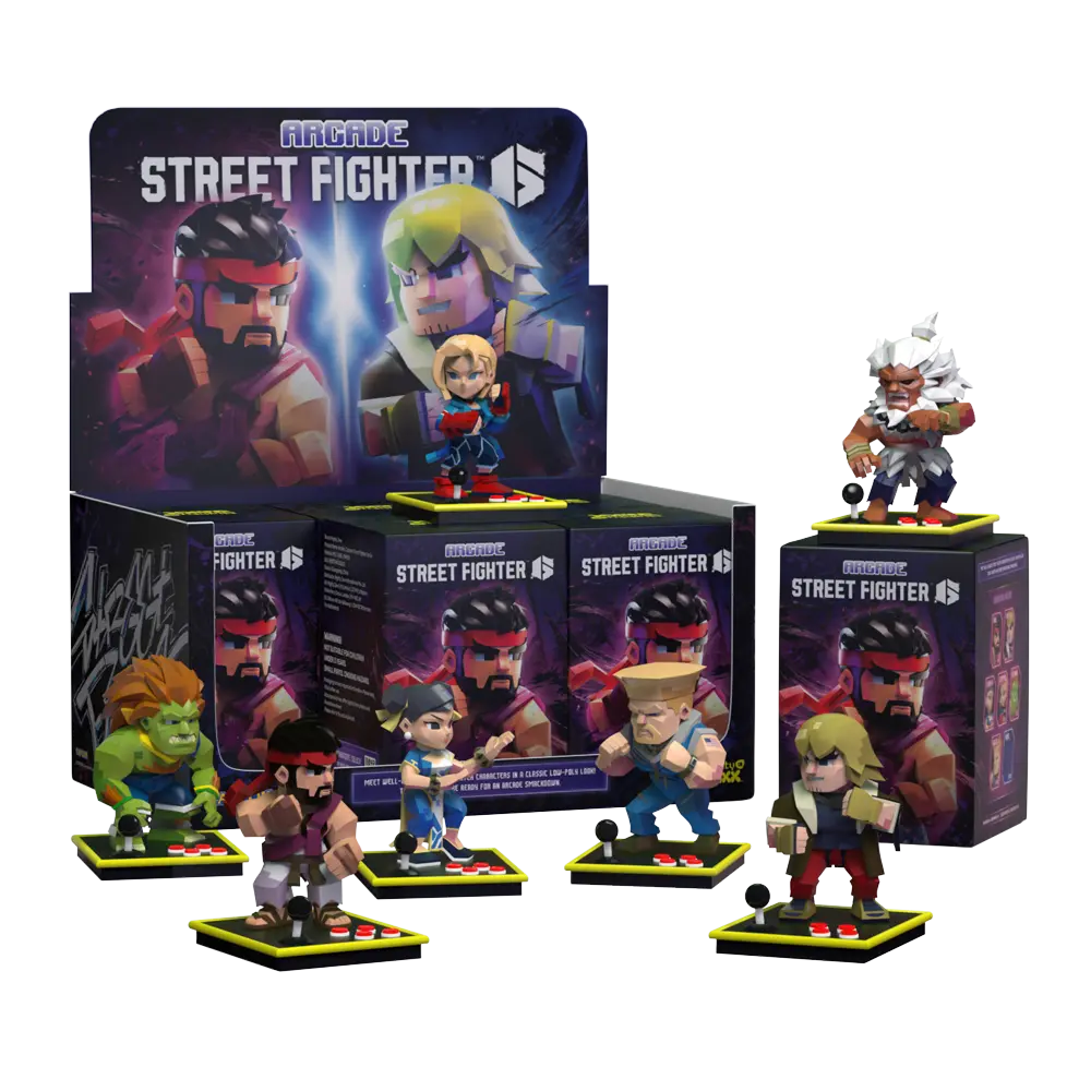 Mighty Jaxx Arcade Street Fighter Blind Box