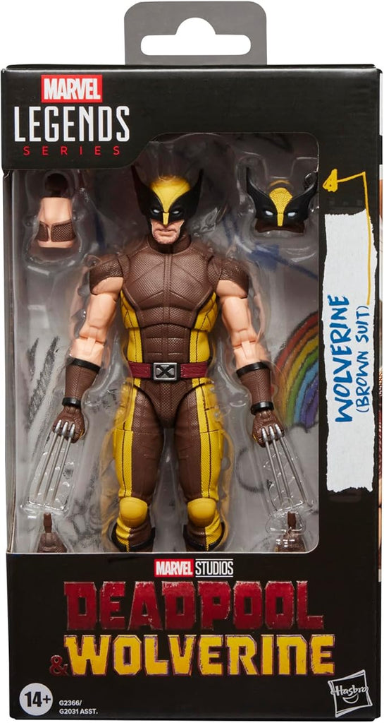 Hasbro Marvel Legends Series Wolverine (Brown Suit)