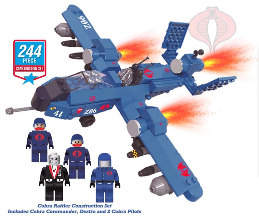 Cobera Rattler Hasbro G.I. Joe Cobra Rattler Construction Set | Lost 4 Toys
