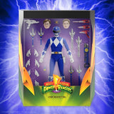 Super7 Mighty Morphin Power Rangers Blue Ranger Ultimates Action Figure