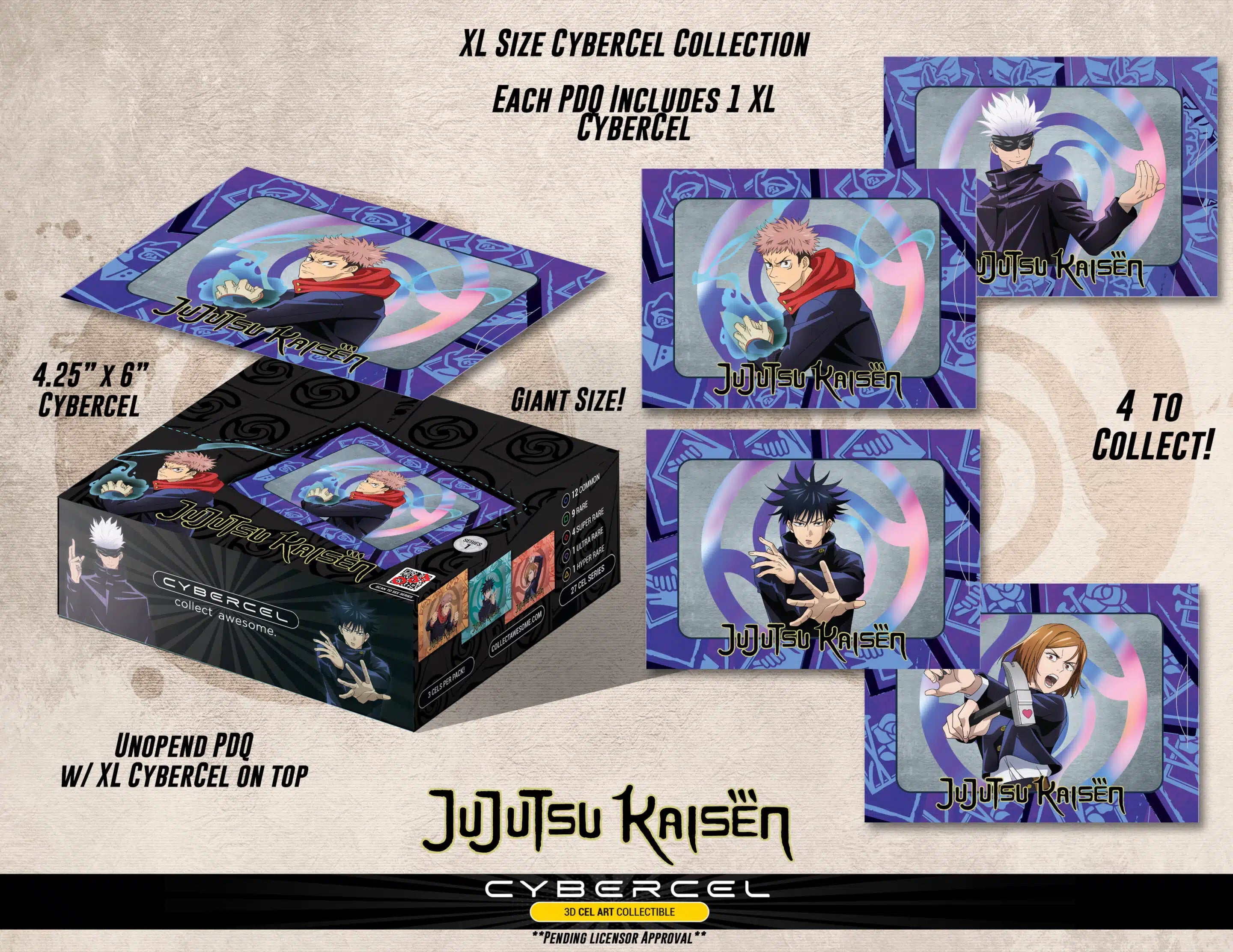 Jujutsu Kaisen Hobby Box (Cybercel 2023) Jujutsu Kaisen Hobby Box (Cybercel 2023)
