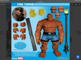 Mezco Toyz One:12 Series Fantastic Four Deluxe Action Figure Steel Box Set