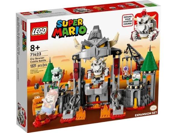 LEGO Super Mario Dry Bowser Castle Battle Expansion Set