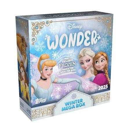 Topps 2025 Disney Wonder Winter Mega Box