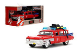 Jada Transformers ECTO-1 Hollywood Rides Red Ghostbuster