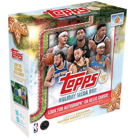 Topps NBA Holiday Mega Box 2025-26