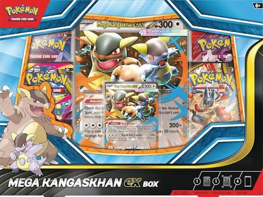 Pokémon Mega Kangaskhan Ex Box Trading Card