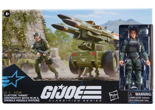 Hasbro G.I.Joe Classified Series Clayton “Hawk” Abernathy With M.M.S. (Mobile Missile System)
