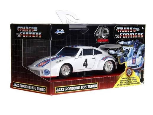 Jada Transformers Jazz Porsche 935 Turbo Hollywood Rides