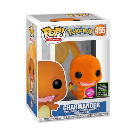 Funko POP! Charmander Vinyl Figure 2020 Spring Convention Limited Edition Exclusive Flocked