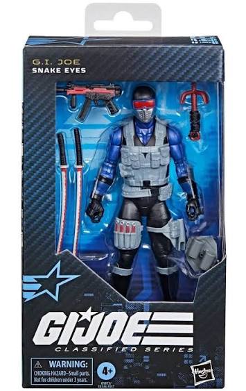 Hasbro G.I. Joe Snake Eyes Classified Series Action Figure