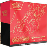 Pokémon Scarlet & Violet Red Pokemon Center Elite Trainer Box (With Acrylic Case)