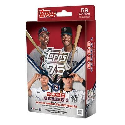 Topps Baseball 2026 Series 1 Hanger Box