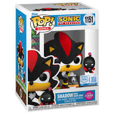Funko POP! Shadow (With Dark Chao) Toy Temple Flocked Exclusive