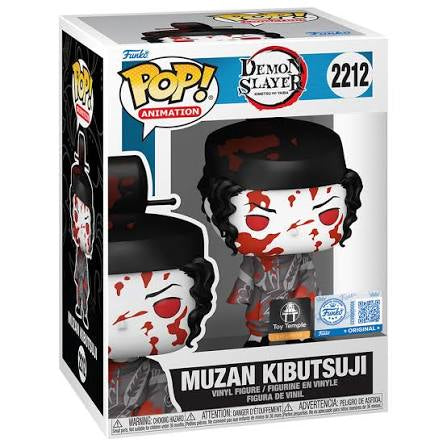 Funko POP! Muzan Kibutsuji Vinyl Figure Toy Temple Exclusive