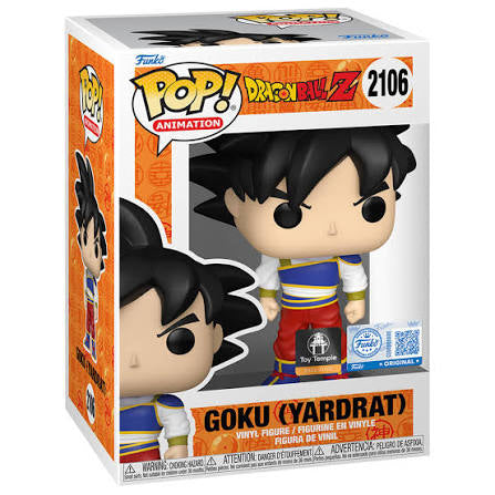 Funko POP! GOKU YARDRAT DRAGON BALL Z TOY TEMPLE EXCLUSIVE