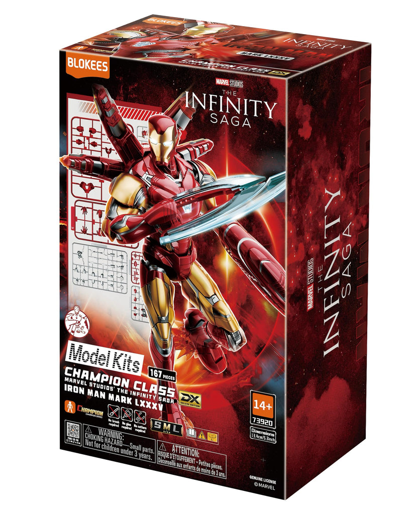 Blokees Marvel Champion Class Iron Man Mark LXXXV Deluxe Model Kit