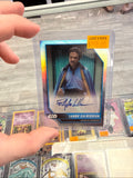 Topp Star Wars Lando Calrissian Auto 4/5 Billy Dee Williams Card
