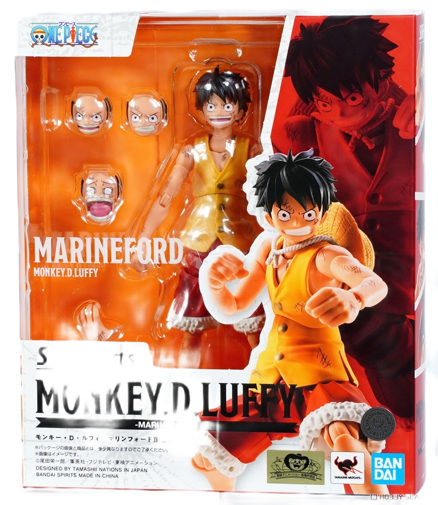 Bandai S.H.Figuarts Monkey.D.Luffy Marineford One Piece Action Figure