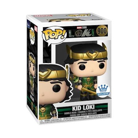 Funko POP! Marvel Kid Loki Funko Shop Exclusive Bobblehead Figure #900
