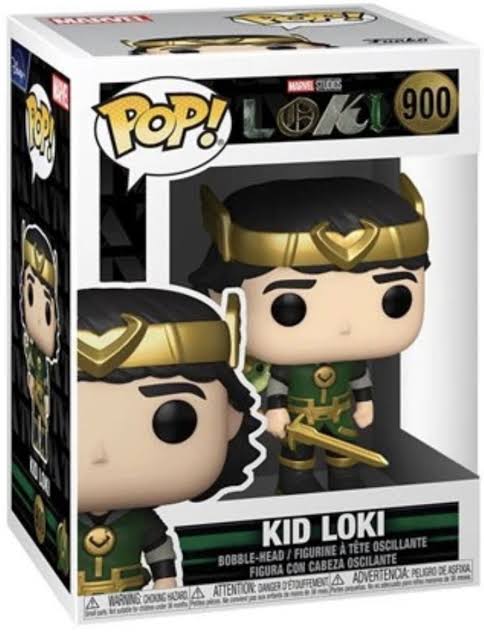 Funko POP! Marvel Kid Loki Bobblehead Figure #900