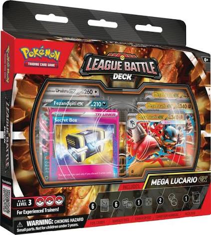 Pokemon League Battle Deck Mega Lucario Ex