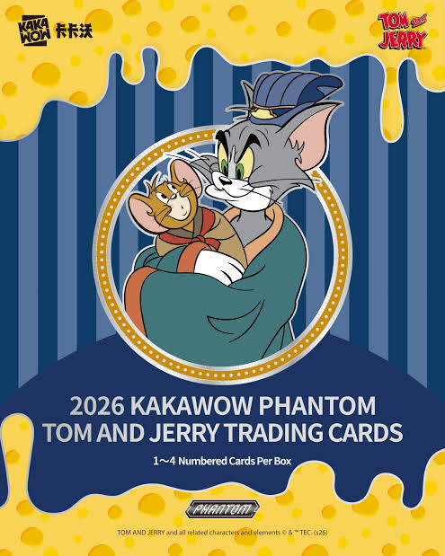 Kakawow Tom And Jerry 2026 Phantom Trading Cards
