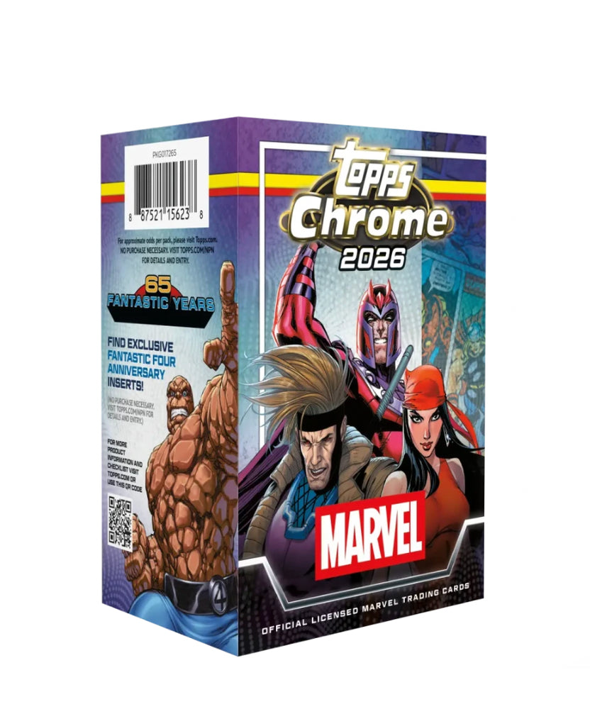 Topps Chrome 2026 Marvel Blaster