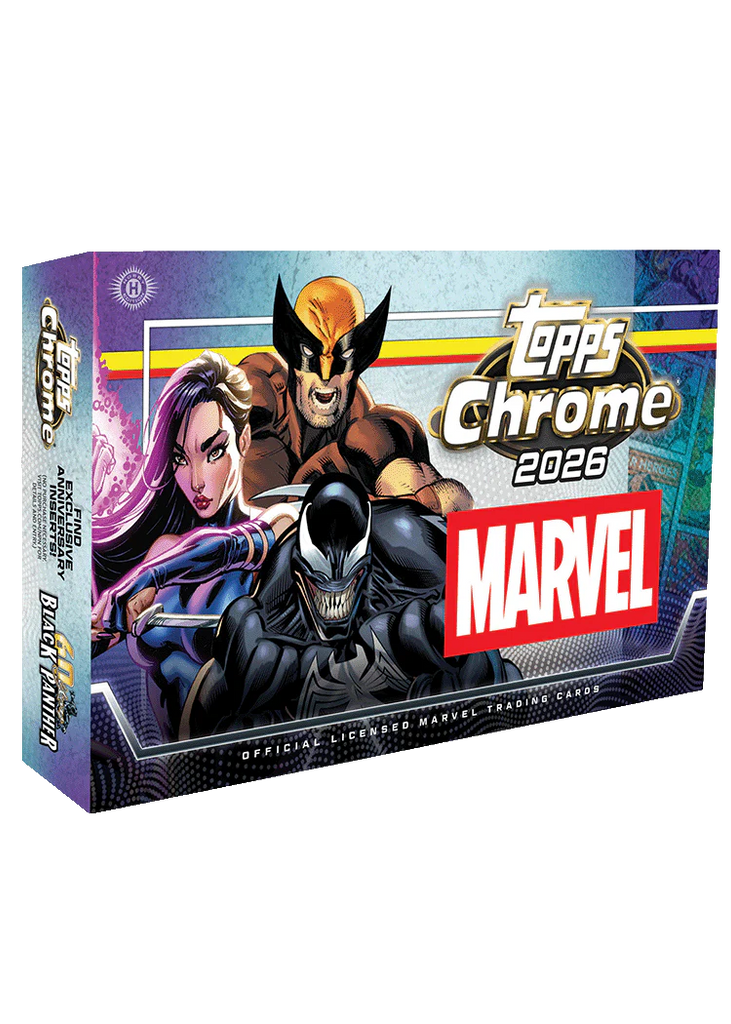 Topps Chrome 2026 Marvel Hobby Box