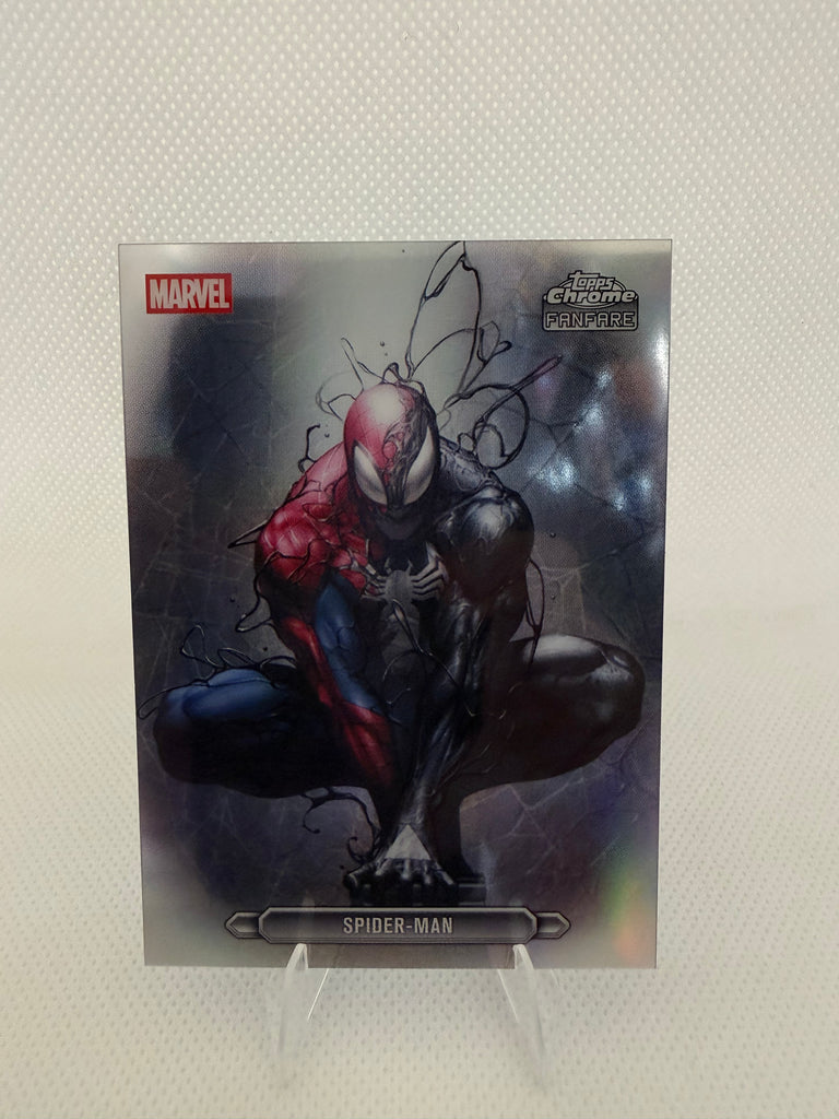 2026 Topps Chrome Marvel Comics Fanfare Insert SPIDER-MAN FF-39