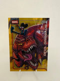 2026 Marvel Chrome #110 Devil Dinosaur Gold Raywave Refractor Parallel /50