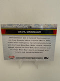 2026 Marvel Chrome #110 Devil Dinosaur Gold Raywave Refractor Parallel /50