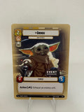 Star Wars Unlimited Grogu - Irresistible 2024 Gencon Promo Exclusive Brand New