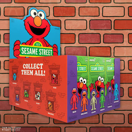 Super7 Sesame Street 123 Blind Box Action Figures